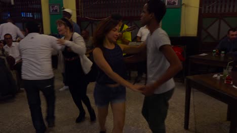 amazing dancers perform at a bar and dance club in a havana cuba neighborhood