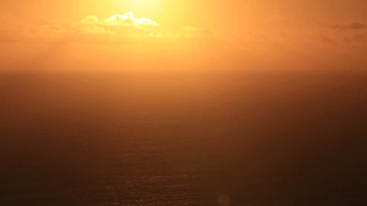 일몰 시간 경과