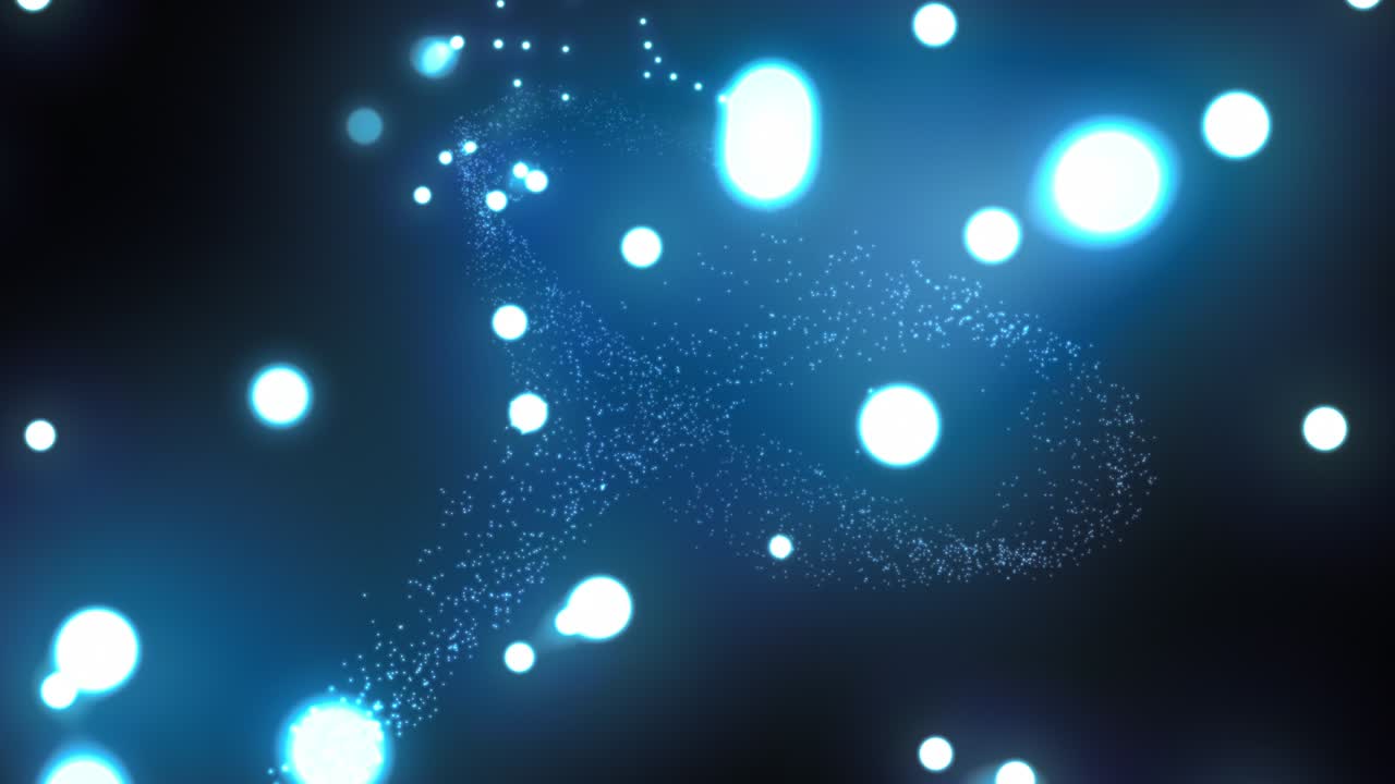 추상적인 입자 배경 [루프]