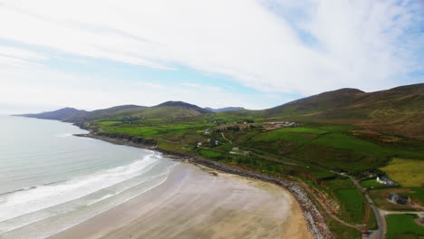 view of beautiful coastal landscape 4k