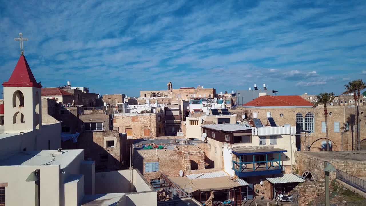 Città di Akko, Israele, veduta aerea