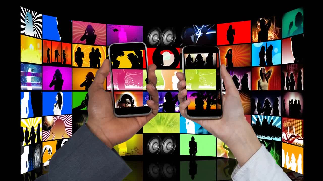 검은 바탕 에 춤추는 사람 들 의 아이콘