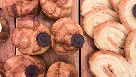 slow motion shot of sweat bakery in mexico city at morning