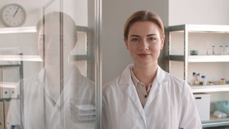 female scientist in laboratory