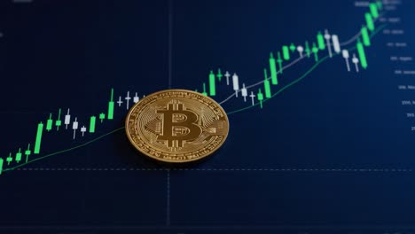 a detailed exploration of cryptocurrency trends: analyzing the rise of bitcoin against trading graphs and candlestick charts