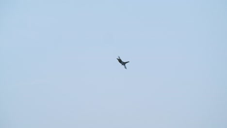Agile F16 Fighter Jet Rocks It's Wings at Airshow TRACK SLOMO