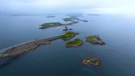 atlantic ocean road aerial photography.