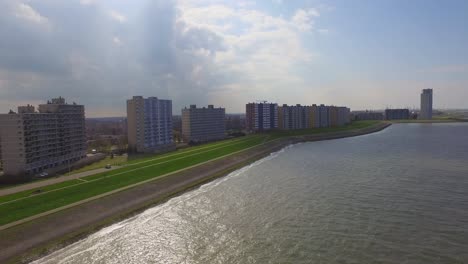 the city of terneuzen at the delta of the westerschelde