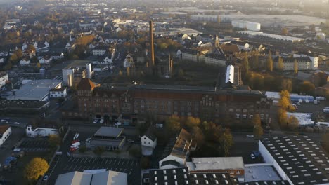 an abandoned factory building is becoming new living space for urban lifestyle in a german city center