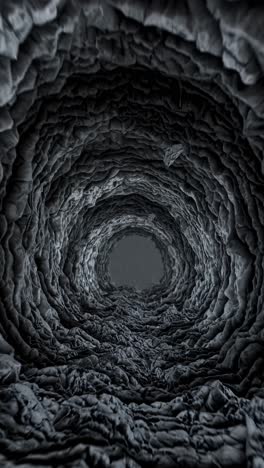 abstract dark textured tunnel