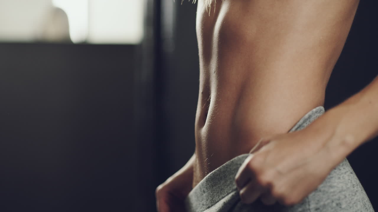 These abs didn't just appear overnight