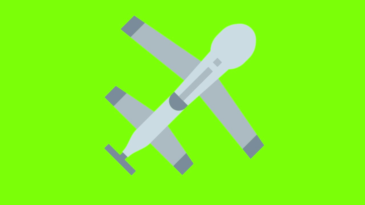 green screen , Drone, Aircraft, high quality