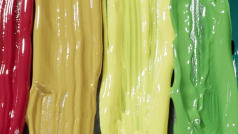 colorful paint strokes