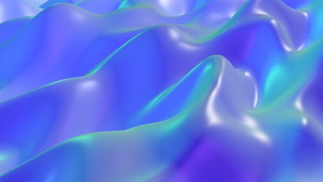 superficie de reflexión de ondas de color azul intro macro capaz de hacer un bucle sin costuras 4k
