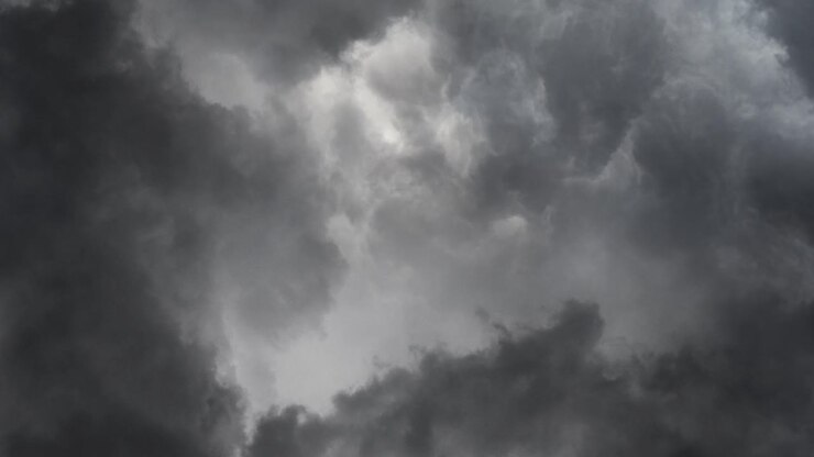 Dramatic Rain Storm clouds and thunderstorm