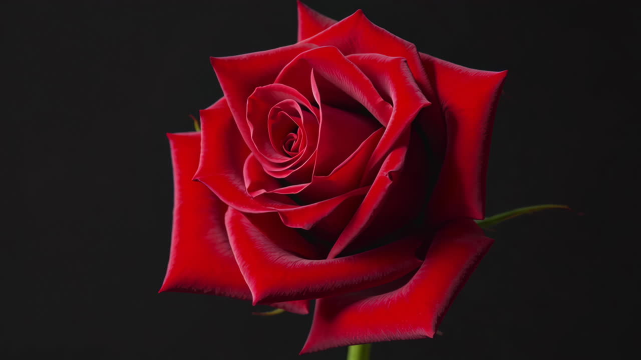 Red Rose Close-up