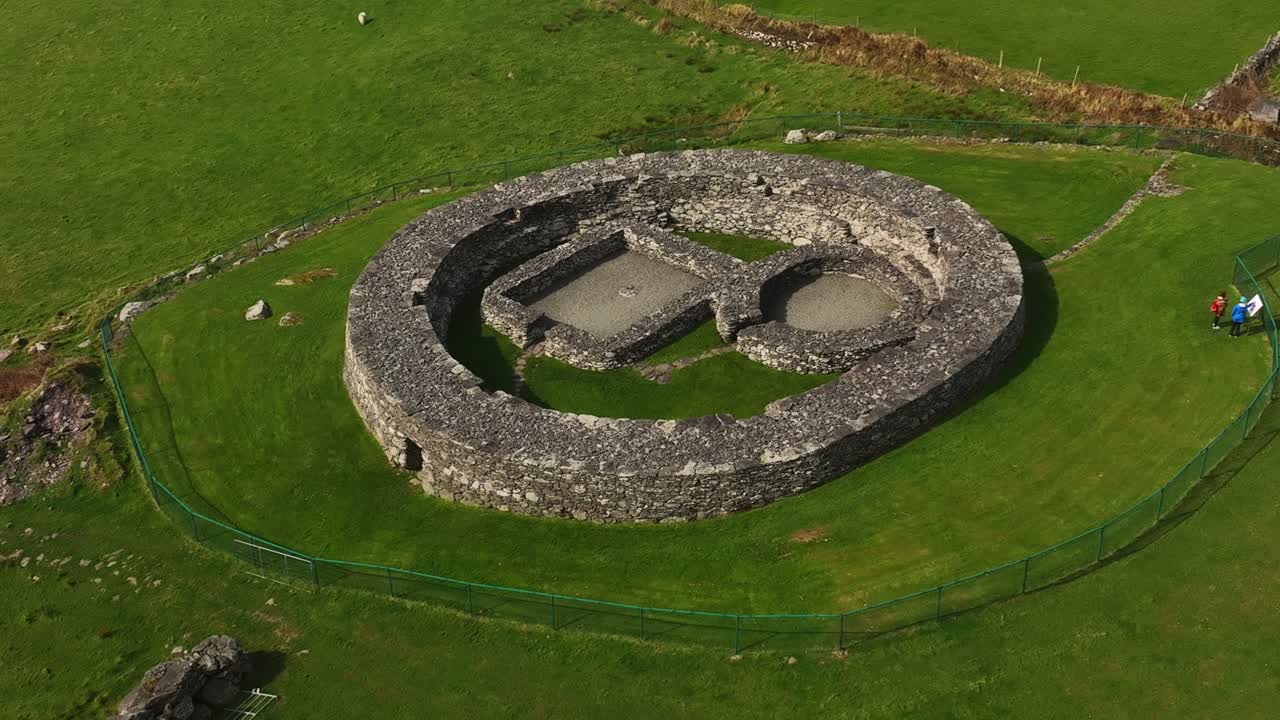 loher ringfort, kerry, irlanda, marzo de 2022