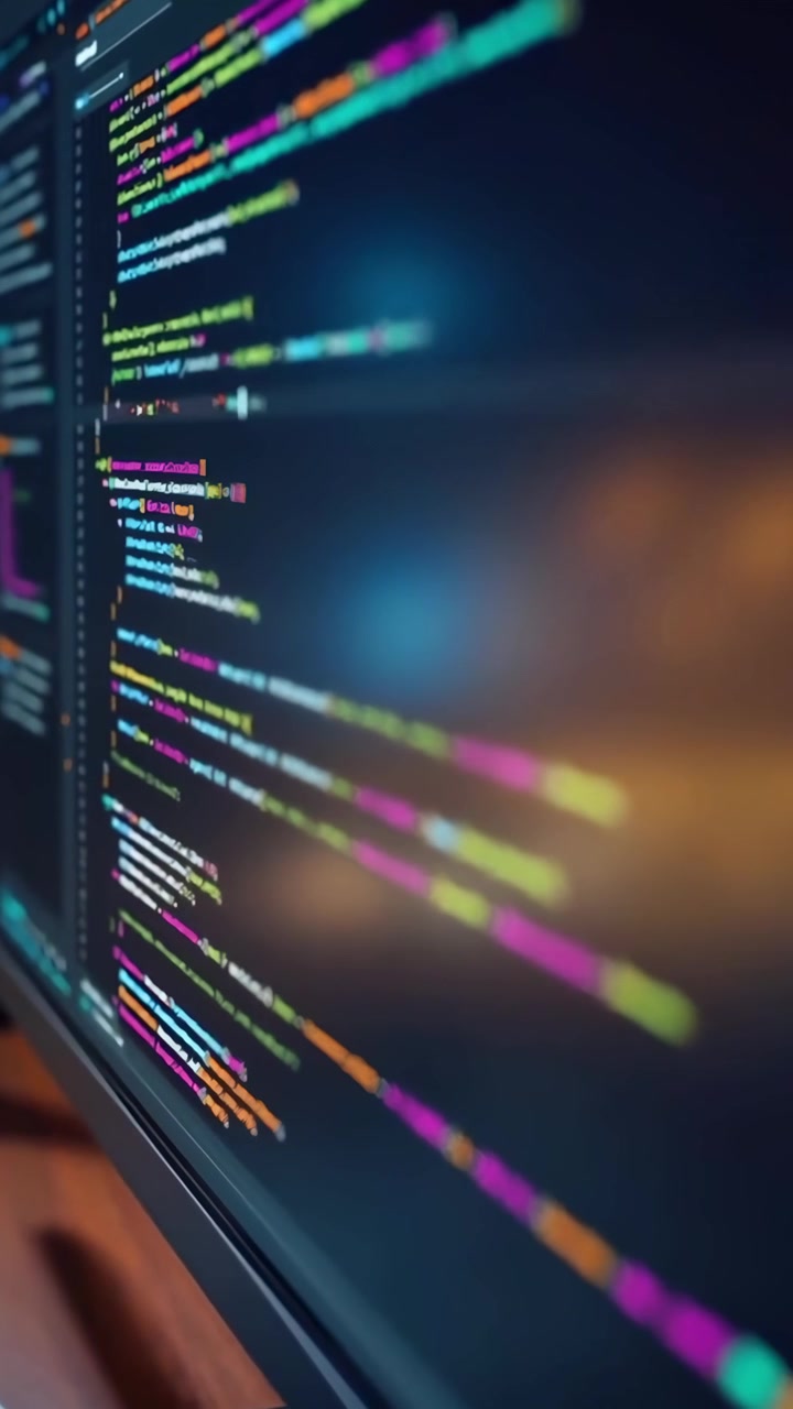 Dynamisk programmeringskode vist på en computerskærm