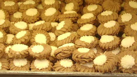 assorted cookies on display