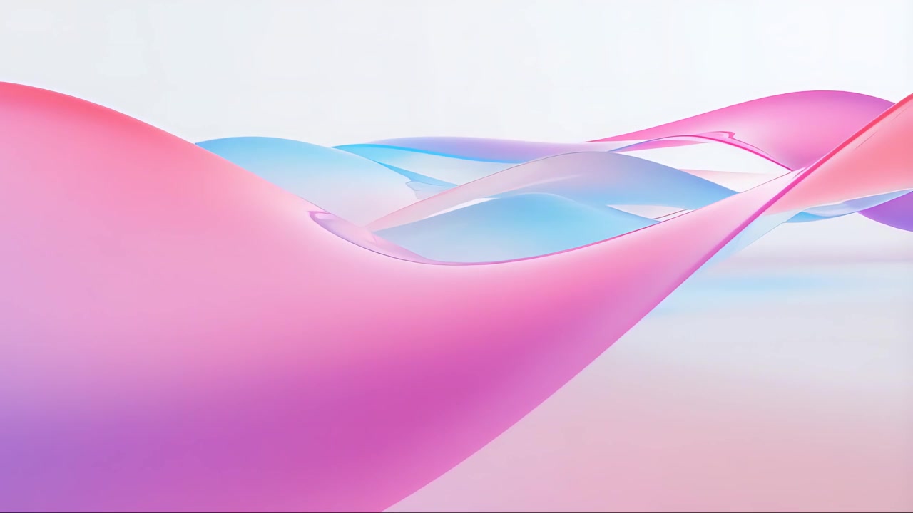 Minimal Abstract Wave Motion Background 4K