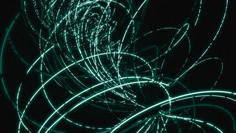 líneas brillantes abstractas