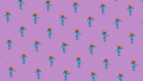 diseño de movimiento mínimo abstracto animación de figuras de baile. fondo de color. animación de bucle sin costuras. diseño de movimiento moderno y sin costuras para cartel, portada, marca, pancarta, cartel. 4k