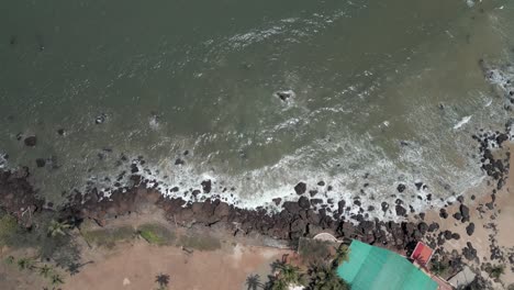 Malavan-Beach-Hecho-Disparar-Cerrar-Pan-Shot