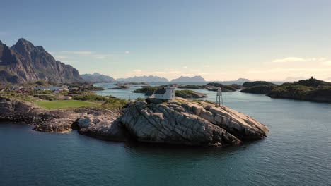 Henningsvaer-Lofoten-is-an-archipelago-in-the-county-of-Nordland,-Norway.