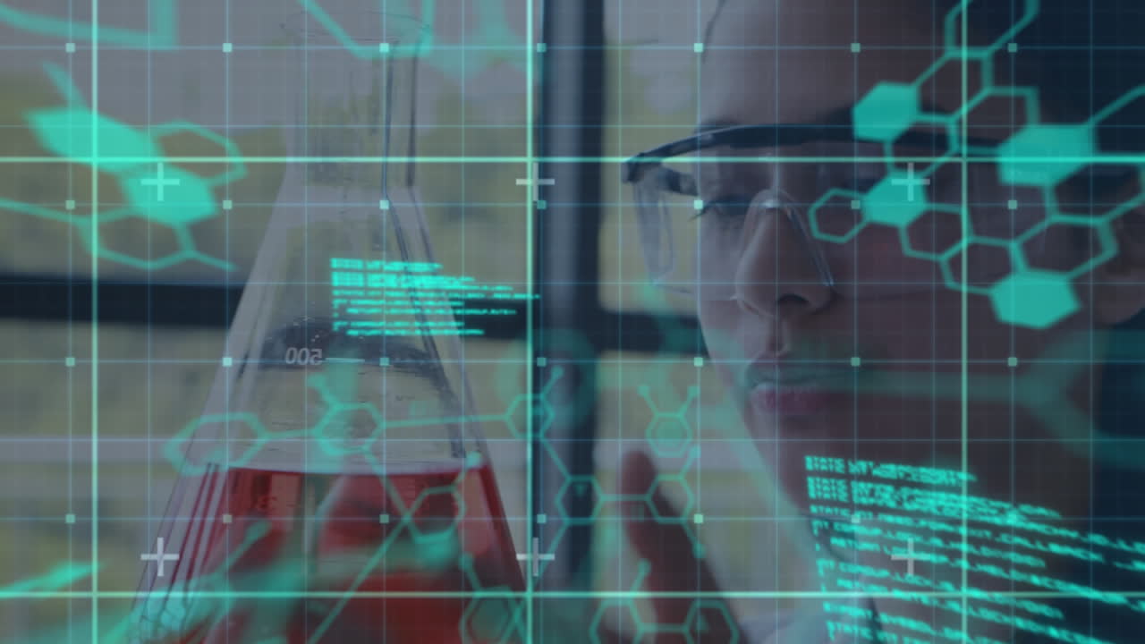 procesamiento de datos médicos contra estudiantes experimentando en el laboratorio