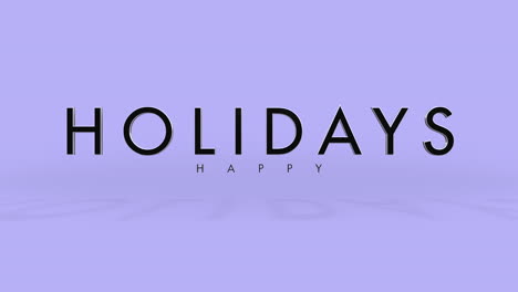 Elegance-Happy-Holidays-text-on-purple-gradient