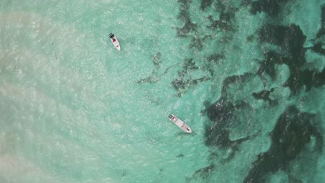 Toma-Aérea-Sobre-El-Mar-Caribe