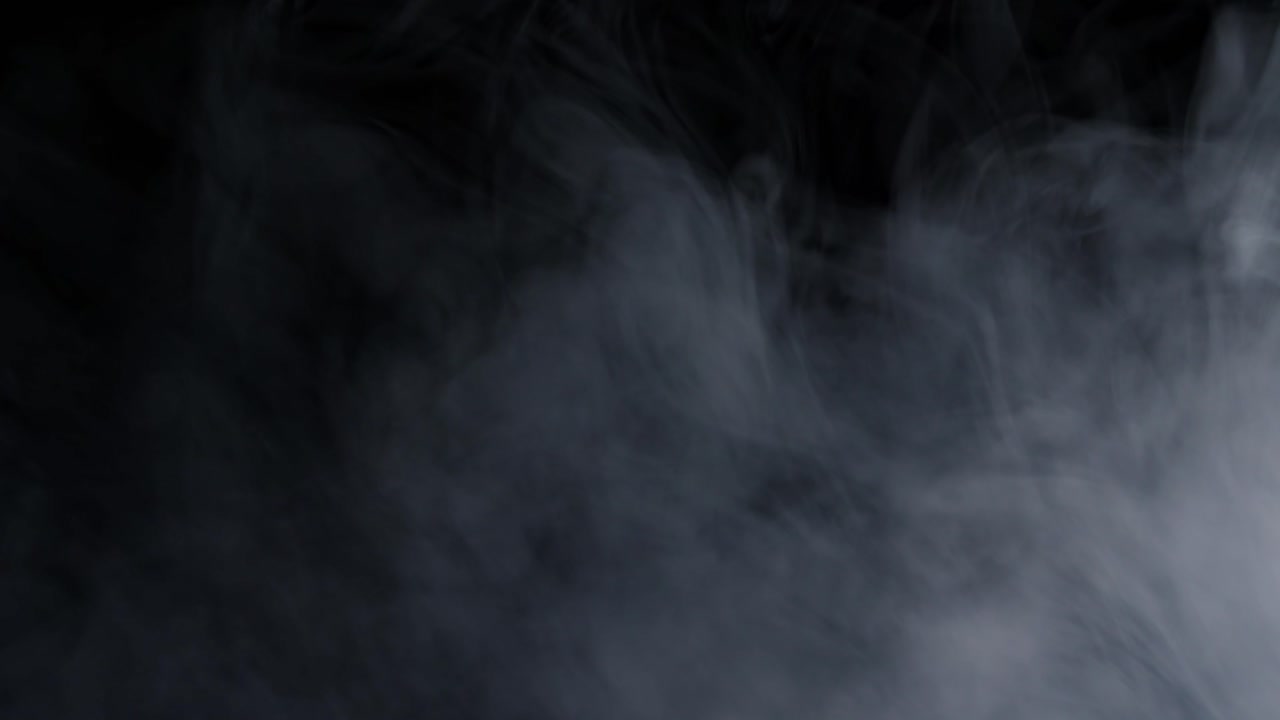 Fumo atmosferico realistico, nebbia 4K, nuvola di fumo astratta