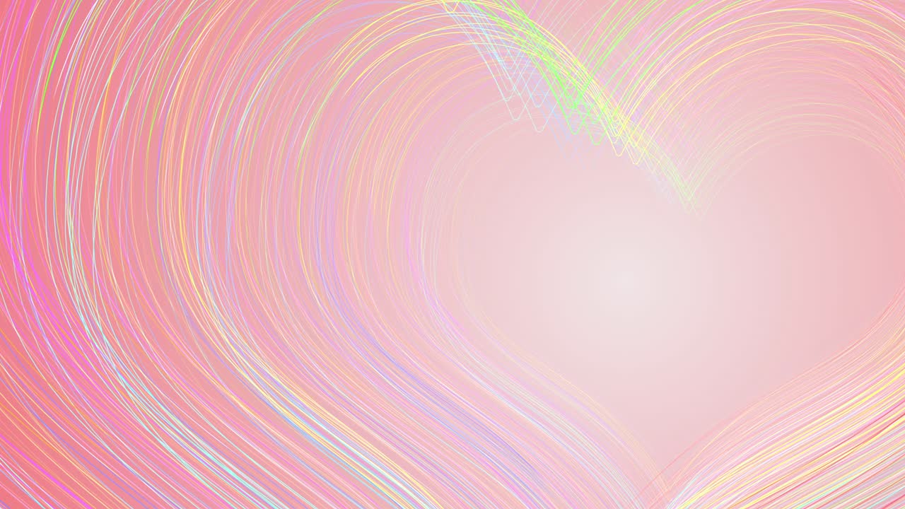 하트 라인 웨딩 휴가 cg 배경