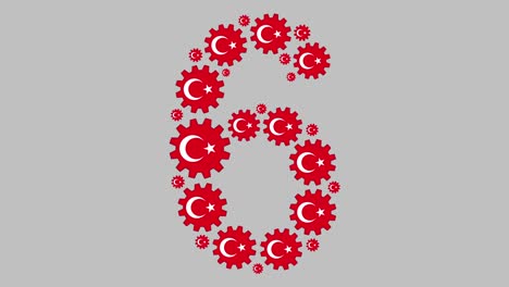 turkish number six