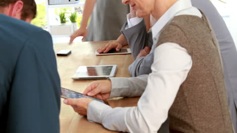 Business-people-working-together-during-meeting