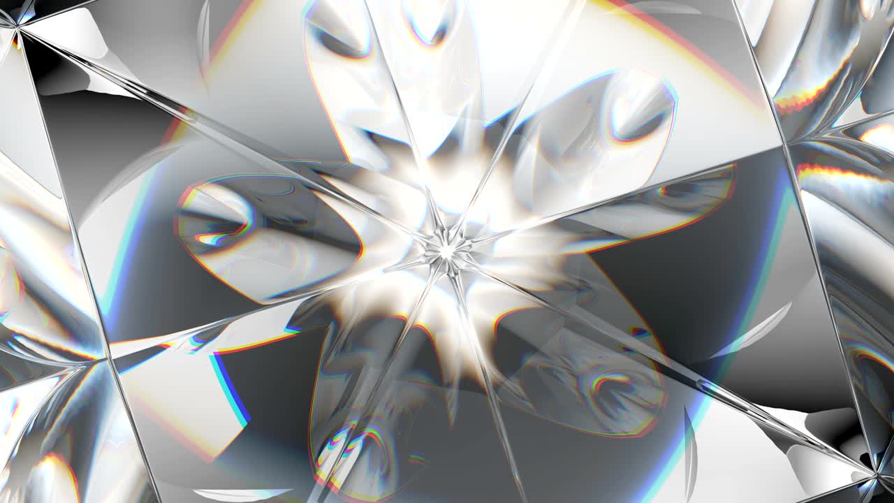 반이는 보석 매크로 회전 무결 루프 칼레도스코프