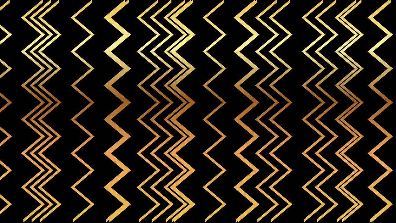 animación de video corporativa abstracta en negro y bronce