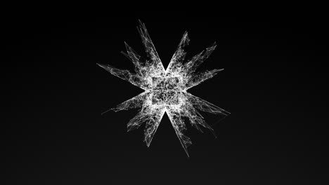 modelo de figura 3d, composición geométrica abstracta
