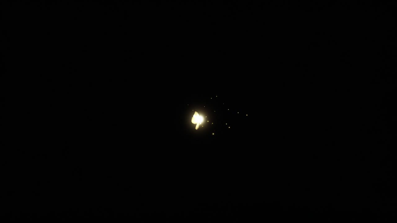 Glowing Fairy Magic Particle Trail VFX