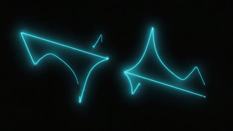 neon arrows