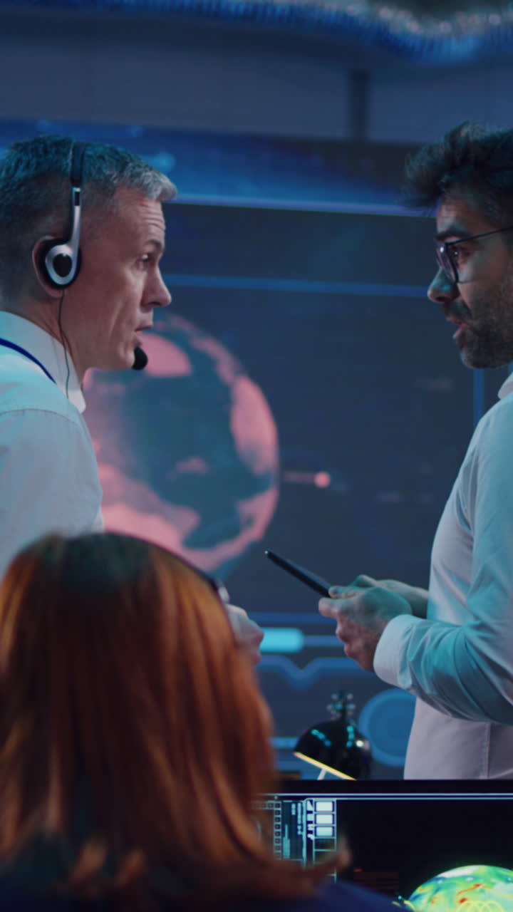 Space Mission Control Team