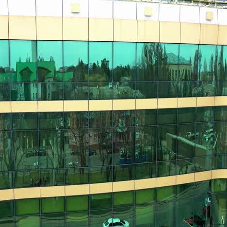 modern office building detail