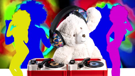 teddy bear dj