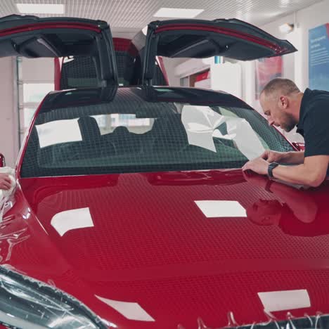 protect coating installation