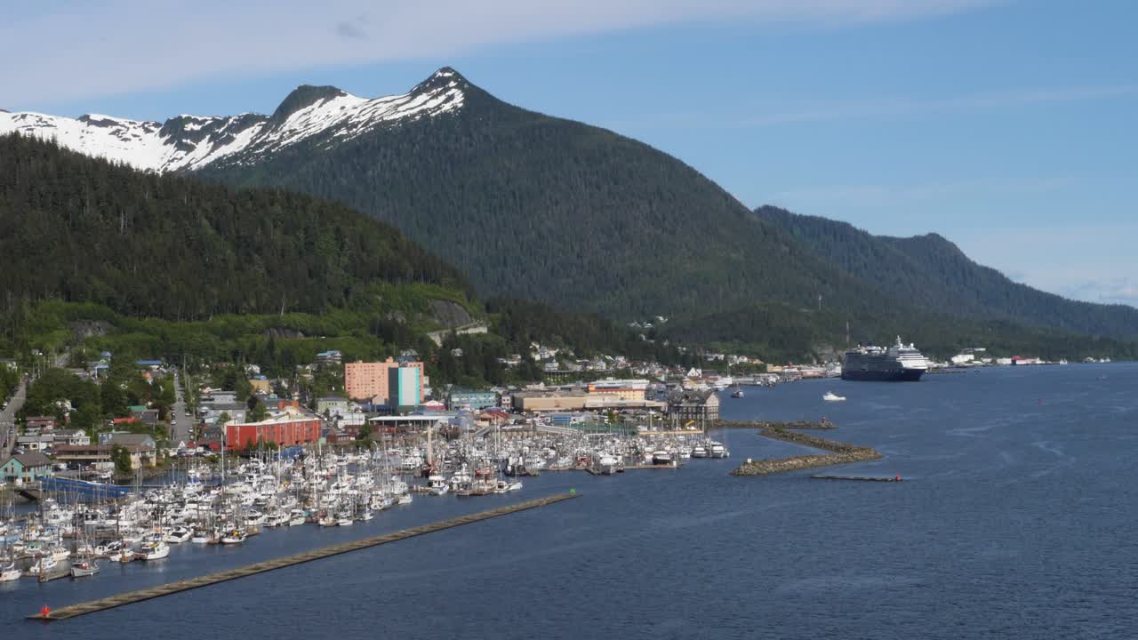 Ketchikan Boat Harbor, Tongass Narrows, Alaska
