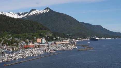 ketchikan boat harbor, tongass narrows, alaska