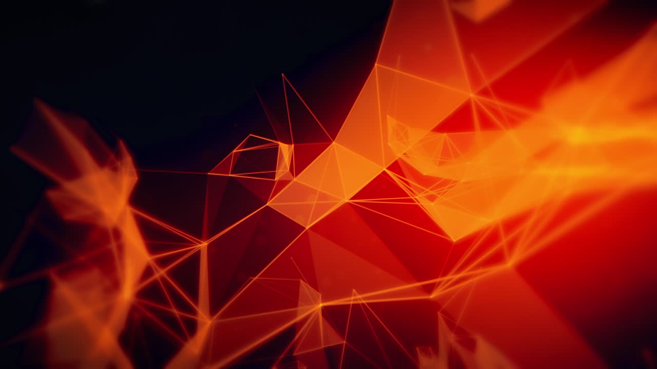 intro de promoción de monedas criptográficas. fondo geométrico abstracto con puntos y líneas de conexión.