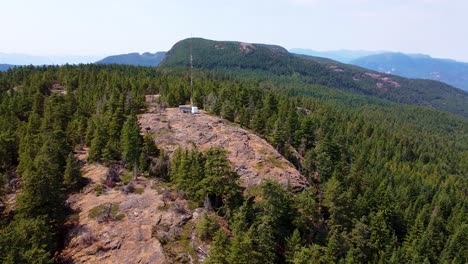 wesley ridge mountain on vancouver island canada