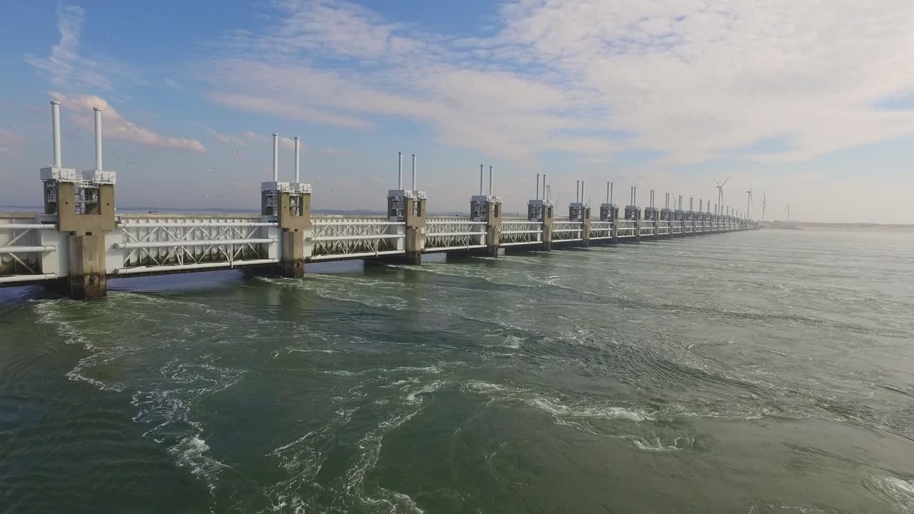 Storm Surge Barrier on the Water