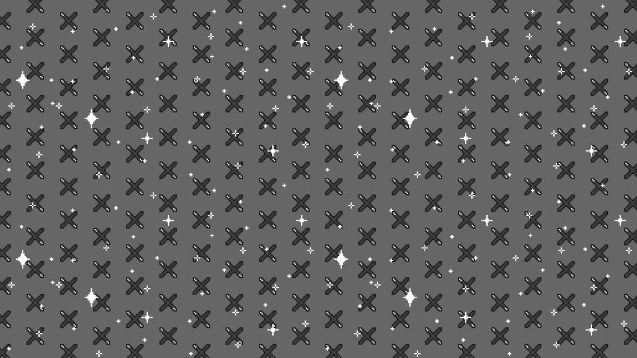 Modello geometrico grigio con croci e stelle